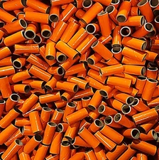 50 Fireworks Orange Kraft Tube Firecrackers 3/4" x 2 1/8" x 0.095"