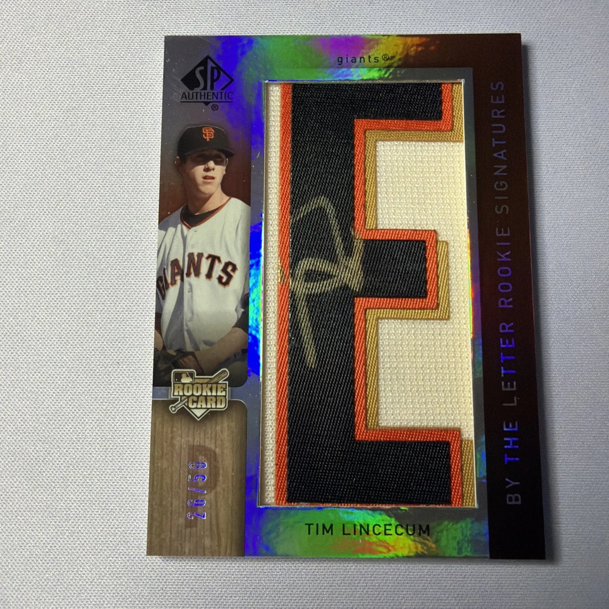 Tim Lincecum Baseball Sports Trading Cards & Accessories Rookie