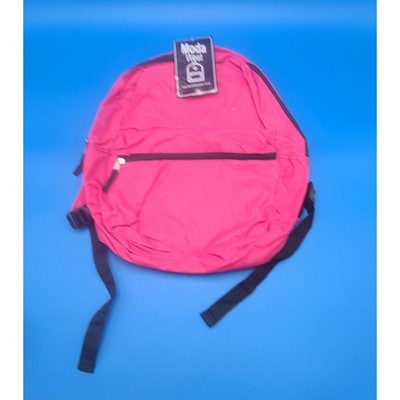 Moda West Pink Kids Backpack School Bag Front Pocket Adjustable Straps 82797DW