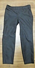 New York Company Stretch Brown Dress Pants Sz 0 Side Closure