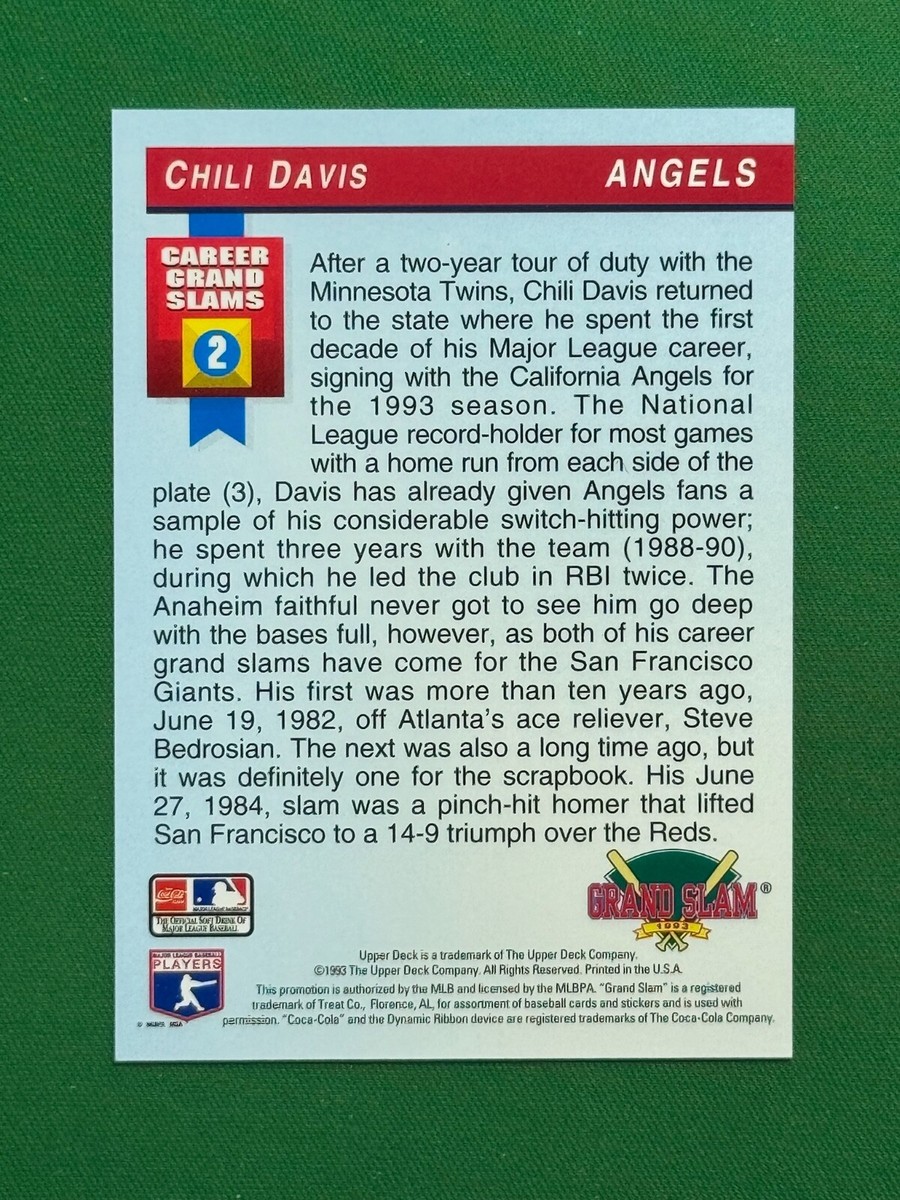 1993 Upper Deck Denny's Grand Slam Holograms PICK YOUR CARD