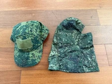 Set of 2 - Russian EMR Digital Camo Cap & Balaclava - Military Uniform Bundle