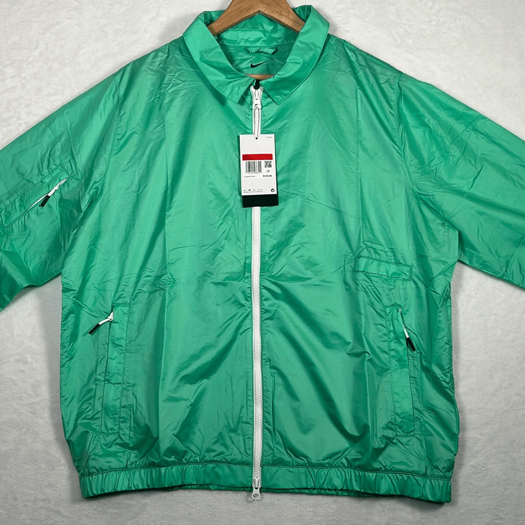 SACAI X NIKE Giacca da golf Nike Uncripted Phoenix da uomo grande DX9214 363 leggera vestibilità ampia