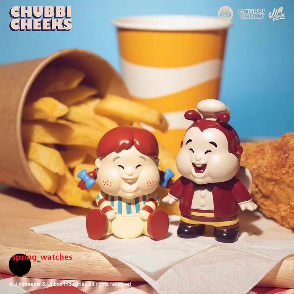 UNBOX CHUBBI CHEEKS Fast Food Friends BB Limited Edition