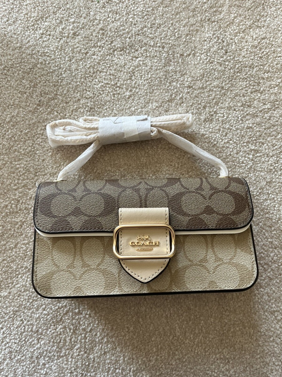ばんこめ NWT Coach Morgan Crossbody In Colorblock Signature Canvas