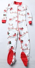 The Children's Place Toddler Unisex L/S Santa Sled Pajamas EJ2 Multi Size 4T NWT