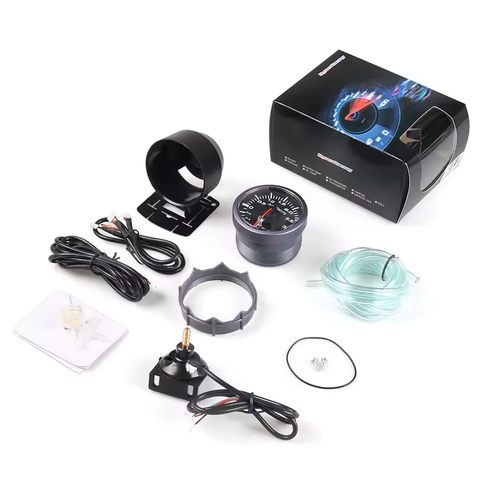 DR 60MM Turbo Boost man 3Bar + Kit Controller Turbo regolabile 1-30psi - Imagen 2 de 4