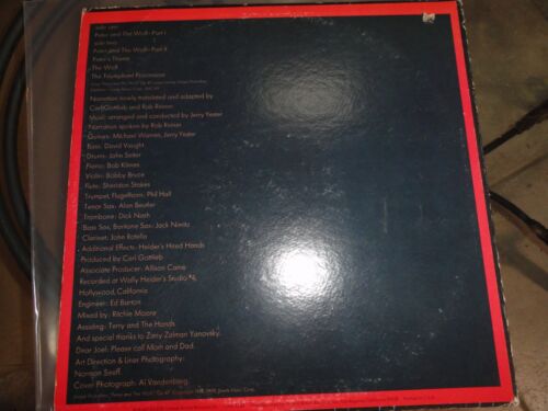 VINYL RECORD LP PETER AND THE WOLF ROB REINER UNITED ARTISTS UAS-5646 - Picture 3 of 7