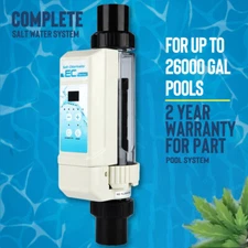 EC20 Salt Chlorination System for In-Ground Pools up to 26,000 Gallons