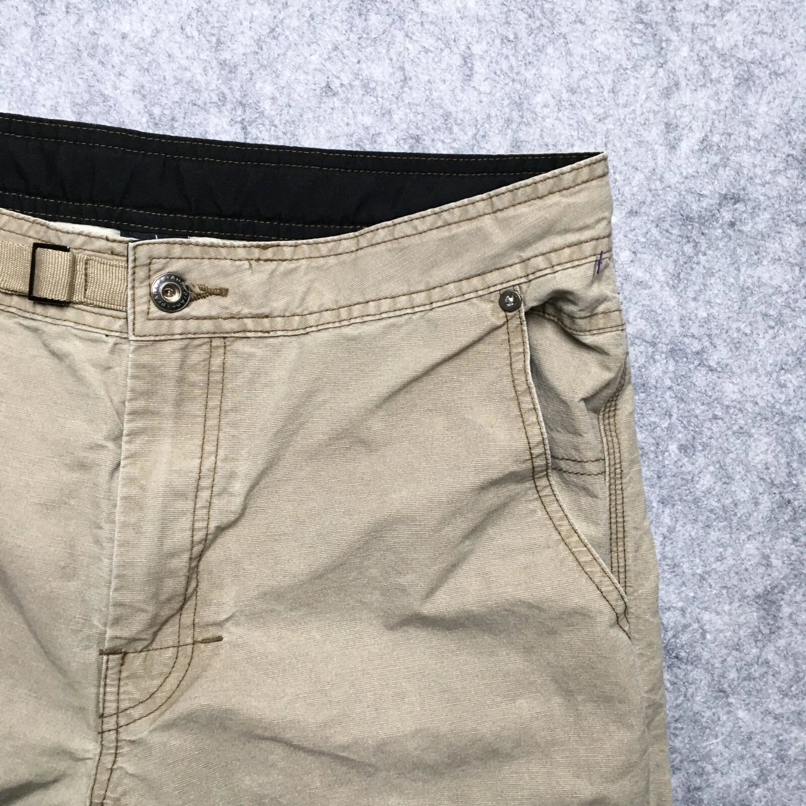 prana lightweight climbing hiking belted pants