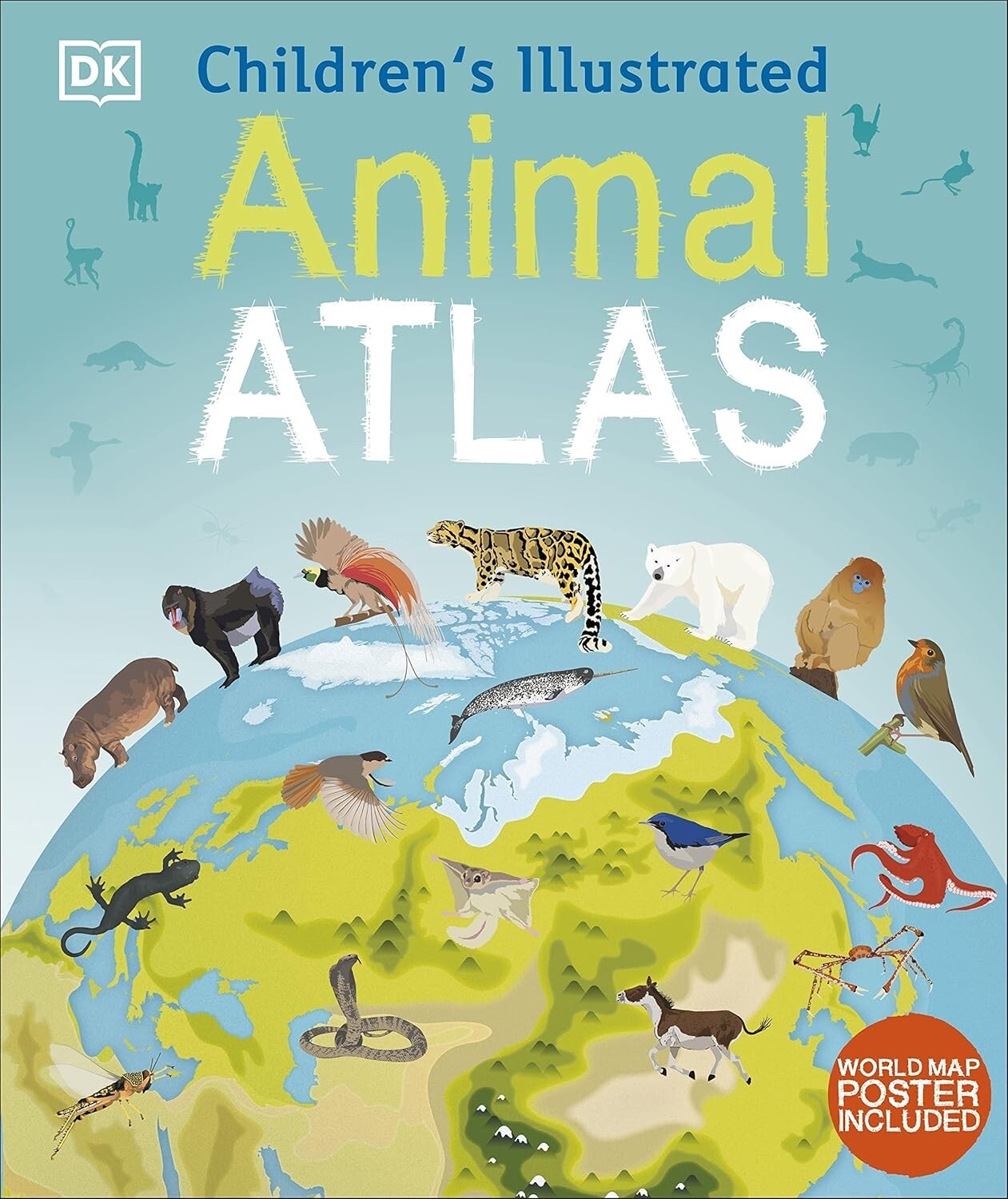 DK Childrens Illustrated Animal Atlas Book | DK NEW - Image 2