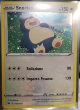 POKEMON Snorlax SWSH032 SWIRL Holo Promo Black Star ITA on eBay