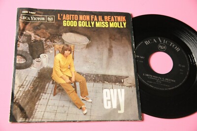 EVY 7'' L'ABITO NON FA IL BEATNIK Originale Italy Beat 1966 EX