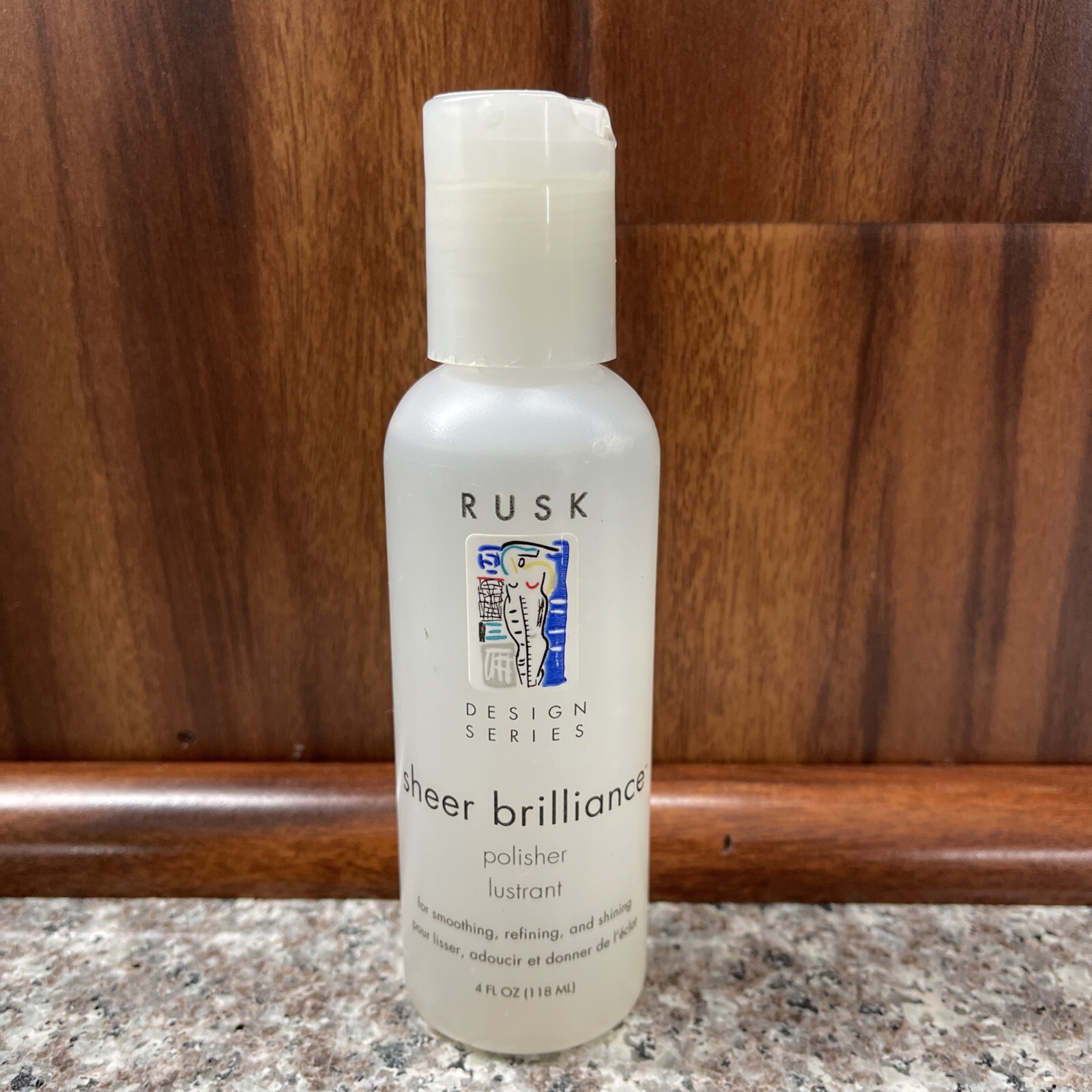 RUSK Sheer Brilliance Smoothing & Shine Polisher 4oz