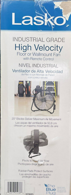 Lasko Products H20685 20 in. High Velocity fan With Remote Control