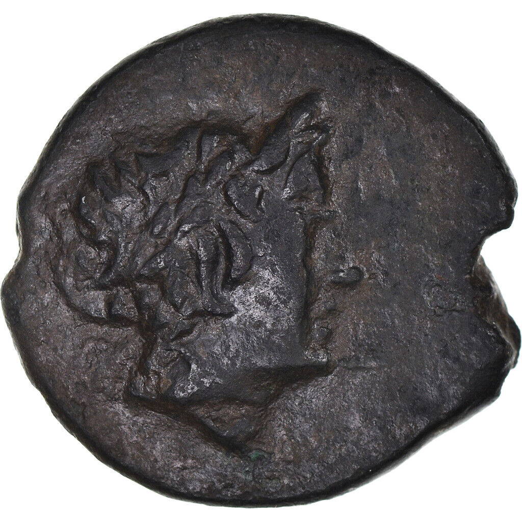 [#1021058] Moneta, Mysia, Bronze æ, 3rd century BC, Kyzikos, Overstriking, SS, Br