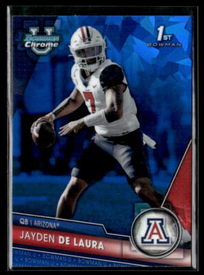 Jayden De Laura - 2023 Bowman University Chrome Sapphire #30 Arizona