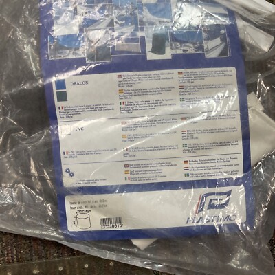 PLASTIMO Winch cover 38015 white PVC 40 x 21 cm