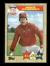 1987 Topps #597 Mike Schmidt All-Star Philadelphia Phillies HOF NM/MT