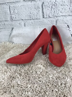 Talons Rouges Dolce Vita En Daim - Taille 6, Haut Talon, Occasion Bon état