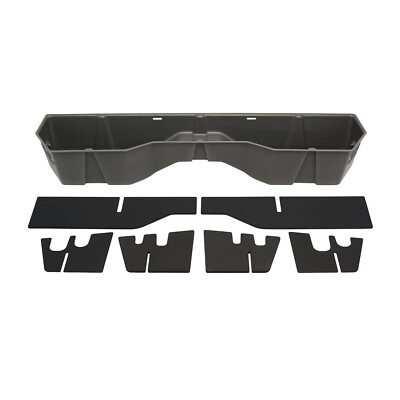 DU-HA Under Seat Gray Storage Case for Nissan Titan Extended Cab Crew Cab 40011