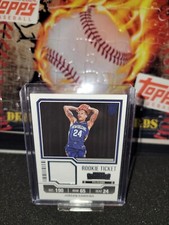 JORDAN HAWKINS 2023-24 Panini Contenders Basketball Rookie Ticket Patch Pelicans