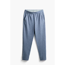 Ministry of Supply - Womans Fusion Terry Joggers - Blue/Gray Size M