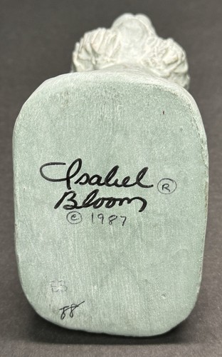 Vintage Isabel Bloom Seated Lion Sculpture USA 1987 Heavy Figurine Paperweight B - Picture 18 of 20