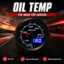 2 52mm Digital Pointer 7 Color Led 100-300 Oil Temp Gauge W Sensor 2 52mm Digital Pointer 7 Color Led 100-300 Oil Temp Gauge W Sensor