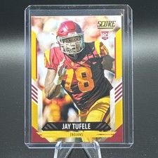 2021 Score - Rookies Jay Tufele #392 Gold (RC)
