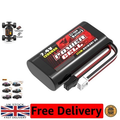 Hochleistungs 2S 7,4V 1200mAh RC Akku Ersatz mit modularem Aufbau