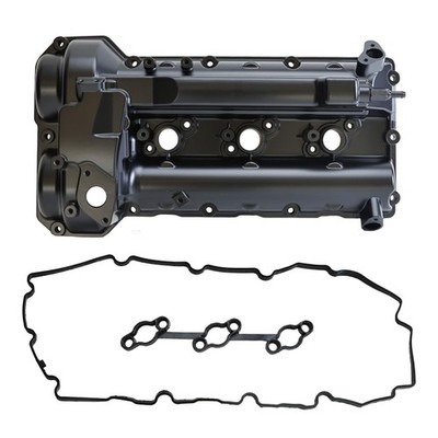 MITZONE Aluminum Valve Cover Compatible with Hyundai Santa Fe Azera Genesis C...