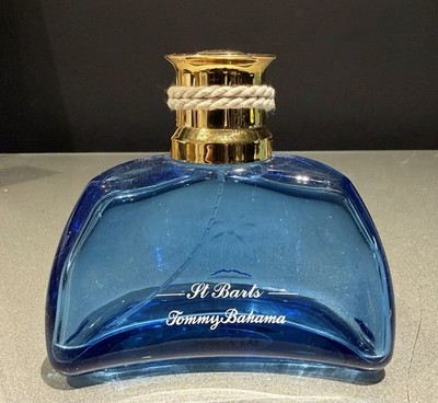 Tommy Bahama St. Barts LEERE Flasche Eau de Cologne Herren 100ml Spray Display Requisite