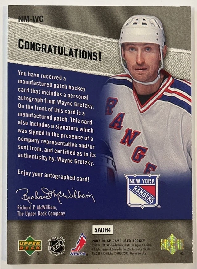 Parche autógrafo Wayne Gretzky #/25 Chase🚨Caja misteriosa con cazadores - Fotos🚨 Foto 2 de 4
