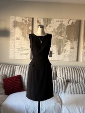NWT! Calvin Klein Black Sleeveless Sheath Dress, Career Cocktail Party, Sz 6 NWT