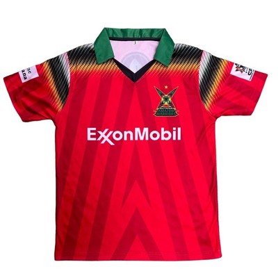 Mens CPL Guyana Amazon Warrior Cricket team replica Shirt Jersey