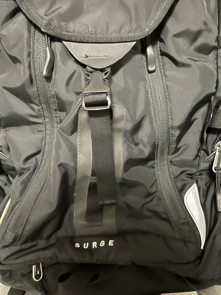 The North Face Surge Backpack Black Men's Great Condition - Image 3 of 4