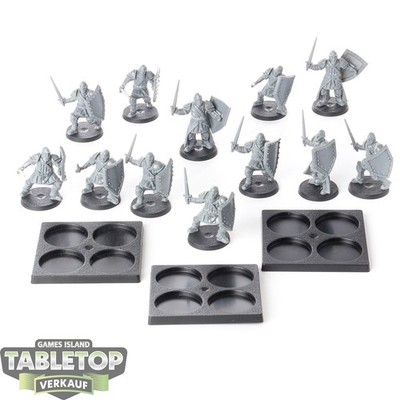 Conquest - 12 Hundred Kingdoms Men-at-Arms - unbemalt