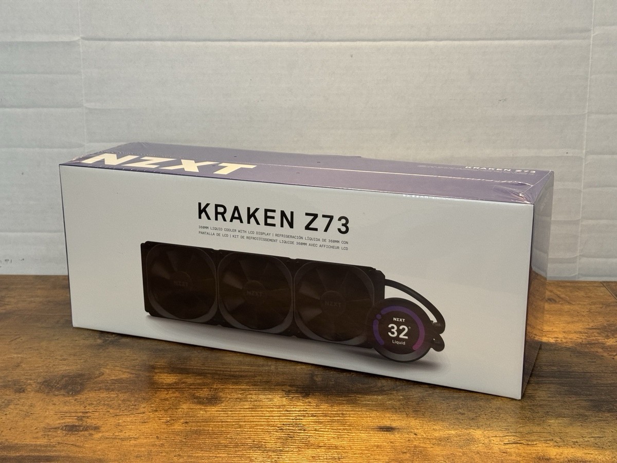 BRAND NEW NZXT Kraken Z73 RGB LCD DISPLAY 360mm AIO RGB CPU