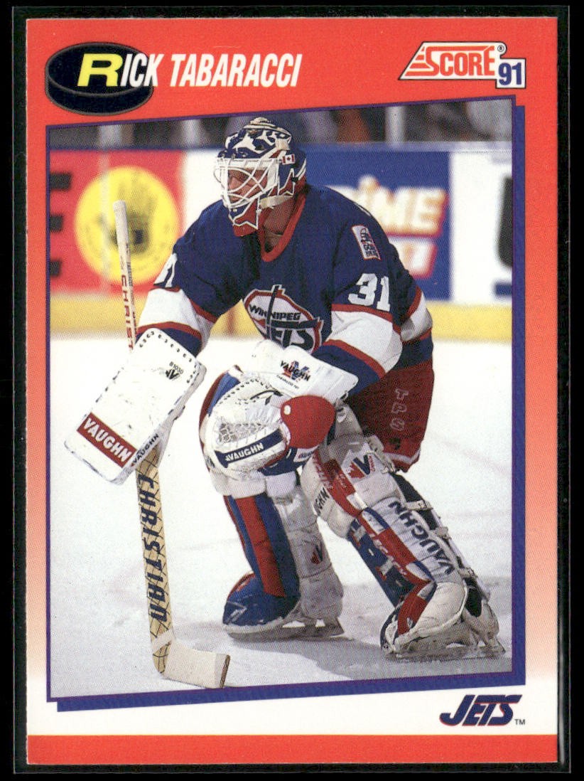1991-92 Score Canadian Bilingual #244 Rick Tabaracci