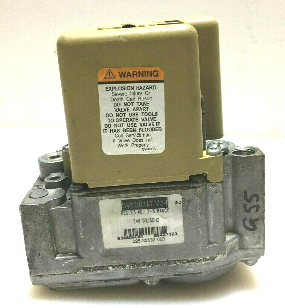 Honeywell SV9501M2734 SmartValve Furnace gas valve 025-32632-000