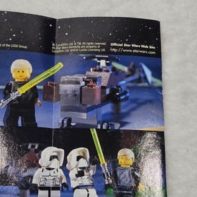 Vintage 1999 LEGO Star Wars #7128 Speeder Bikes And Manual NO FIGURES