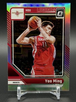 2024-25 Donruss Optic Legends YAO MING Silver Holo Refractor #226 Rockets