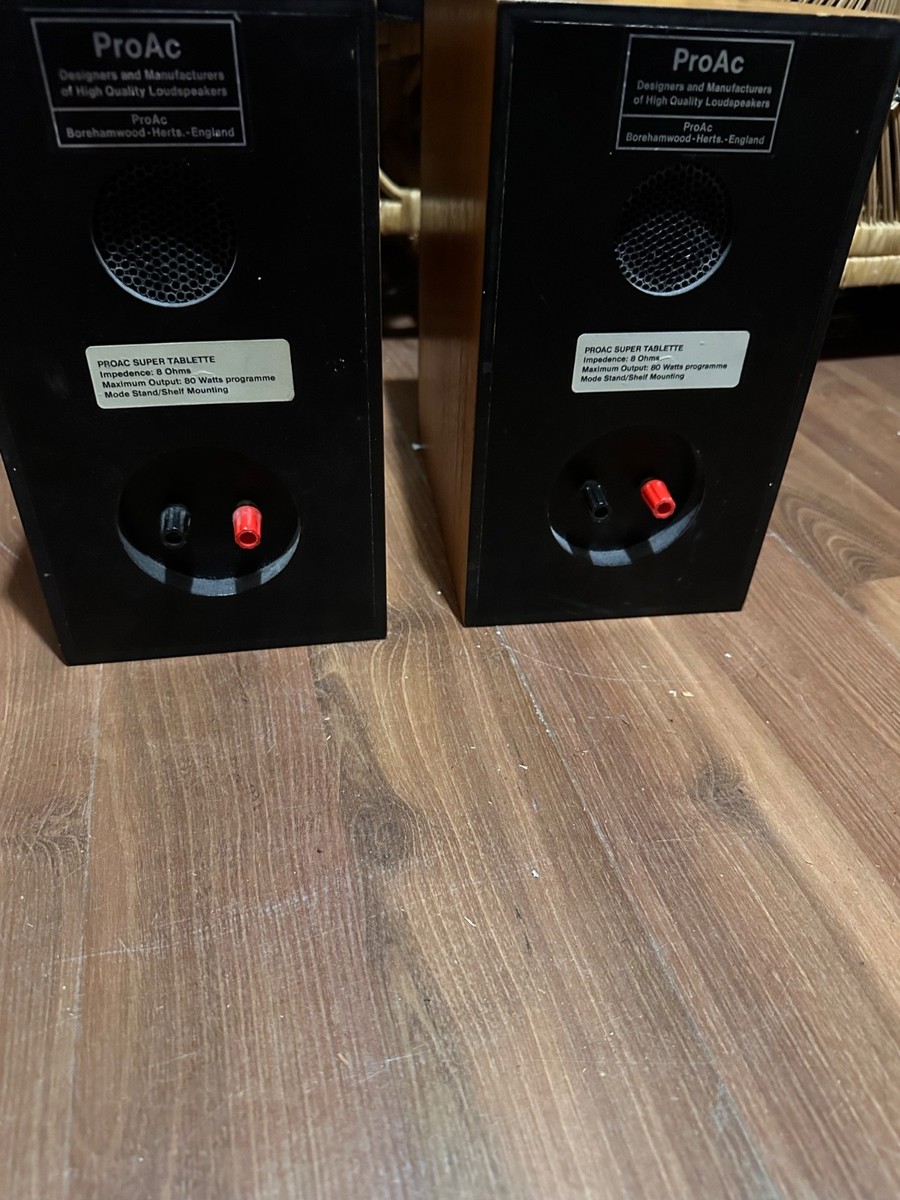 VINTAGE PROAC SUPER TABLETTE SPEAKERS | eBay