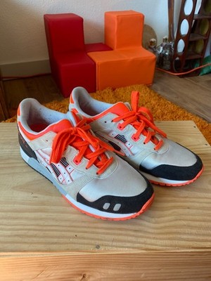 Asics Gel Lyte 3 III OG 30th (White / Flash Coral) 1191A266-101 Mens SZ 7 Asics Gel Lyte 3 III OG 30th (White / Flash Coral) 1191A266  main image 4