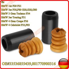 2X Schutzhülle + 2X Federwegbegrenzer für BMW 3er F30,F80 G20,G28,G80 1er F20 21