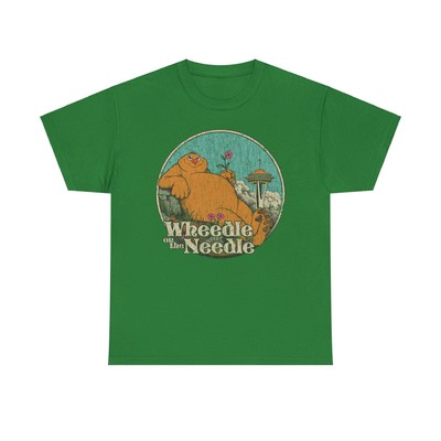 Wheedle on the Needle 1974 Seattle Washington Nostalgic Illustrated Book T-shirt