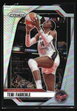 Temi Fagbenle 2024 Panini Prizm WNBA Silver Prizms #136 Indiana Fever