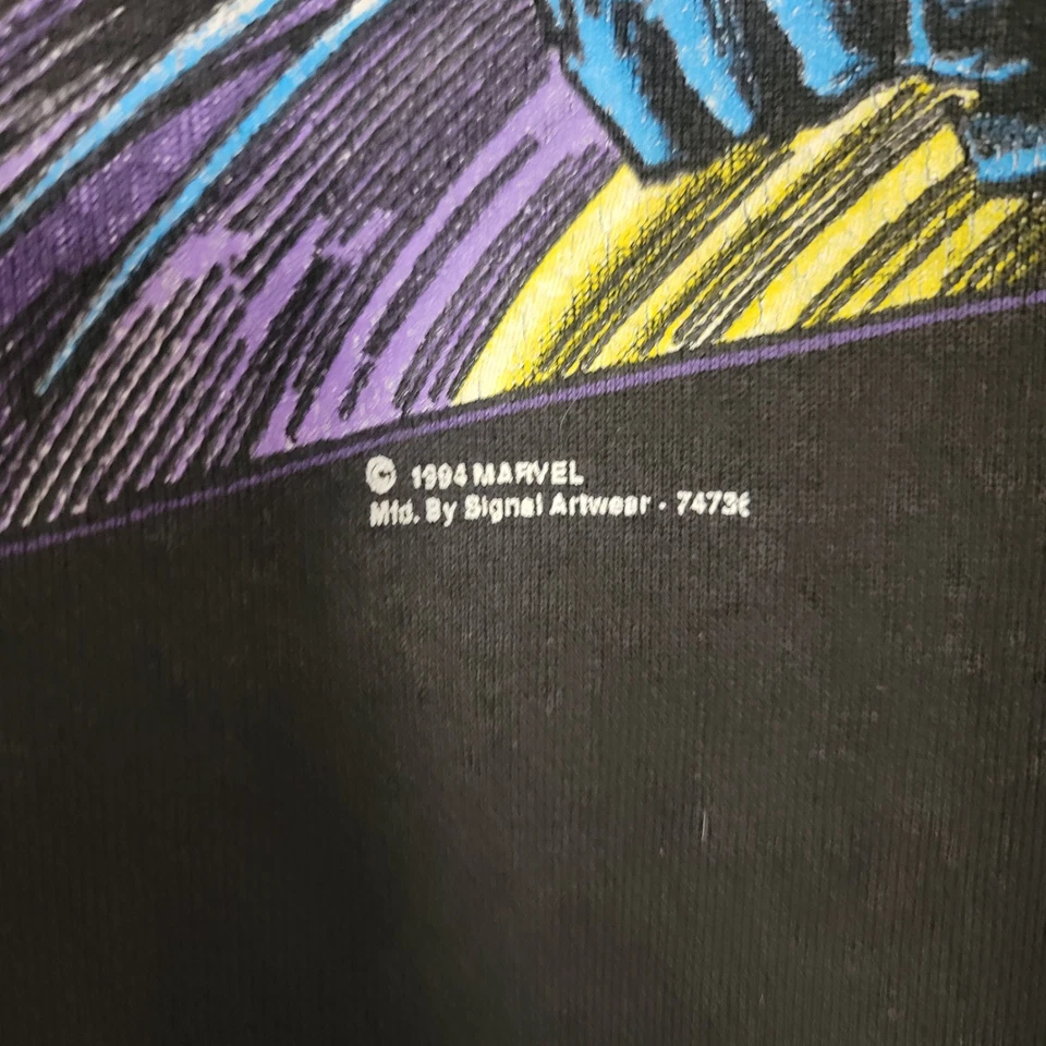Sudadera rara vintage años 90 Marvel X-Men Wolverine tira cómica cuello redondo 1994  Foto 4 de 4