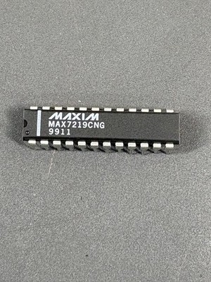 x3 MAX7219CNG Maxim LED Display Driver IC DIP-24 7-Segment Matrix Controller